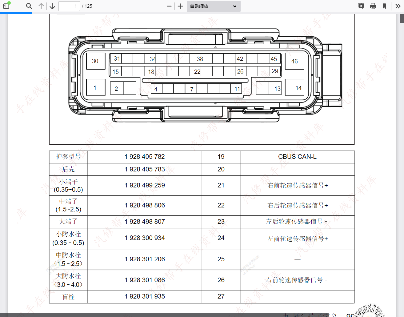 汽車(chē)維修資料庫(kù)